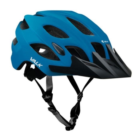 VALK Adjustable Mountain Bike Helmet 58-61cm Large Blue