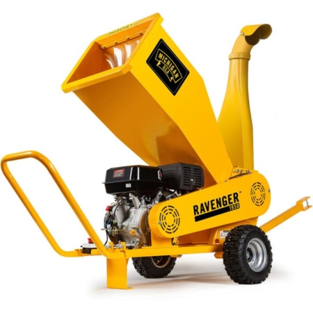 MICHIGAN 18HP 420cc Petrol Commercial Wood Chipper