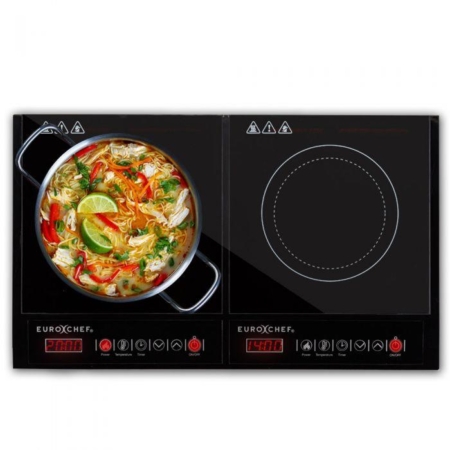 EuroChef Electric Induction Cooktop Portable Kitchen Ceramic Cooker Cooktop 15AMP