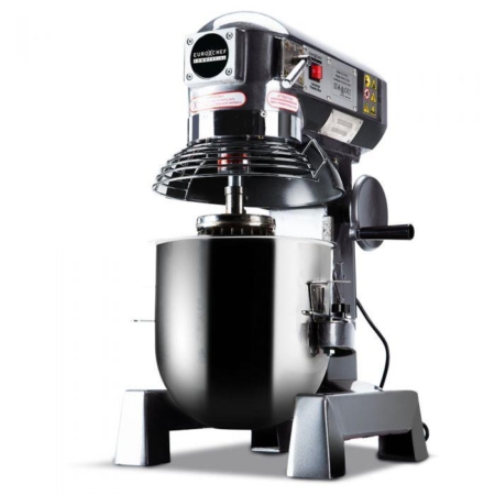 EuroChef Silver 10L Commercial Grade Planetary Mixer