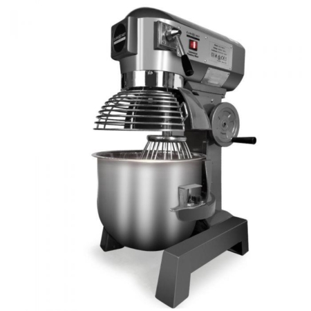 EuroChef Silver 20L Commercial Grade Planetary Mixer