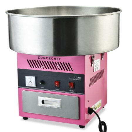 EUROCHEF 1000W Commercial Fairy Floss Cotton Candy Maker Machine