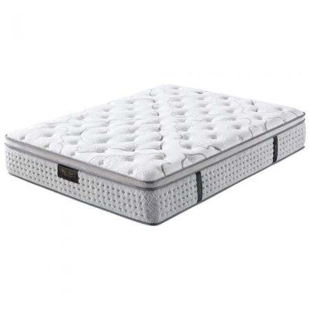 KINGSTON Mattress Double Size Medium Firm Euro Top Pocket Spring Memory Foam 34CM