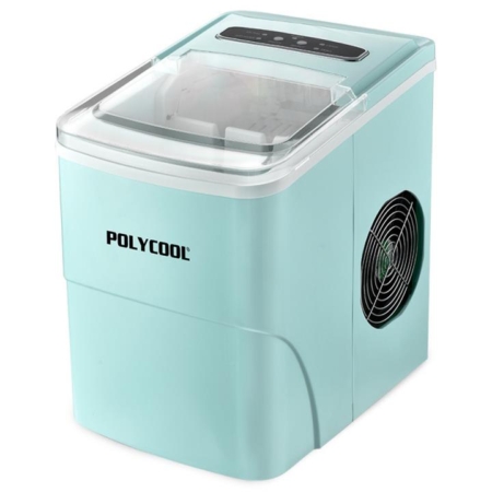 POLYCOOL 2L Portable Ice Cube Maker Machine Automatic with Control Panel