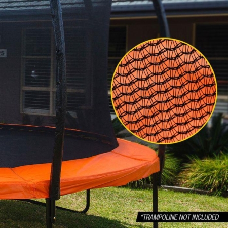 UP-SHOT 8ft Replacement Trampoline Inside Safety Net Spare Part Enclosure 6 Pole