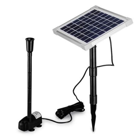 PROTEGE 20W Solar Fountain Submersible Water Pump Power Panel Kit Garden Pond