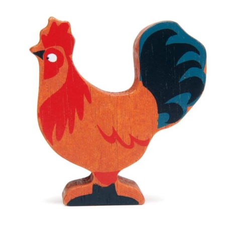 Rooster Wooden Animal