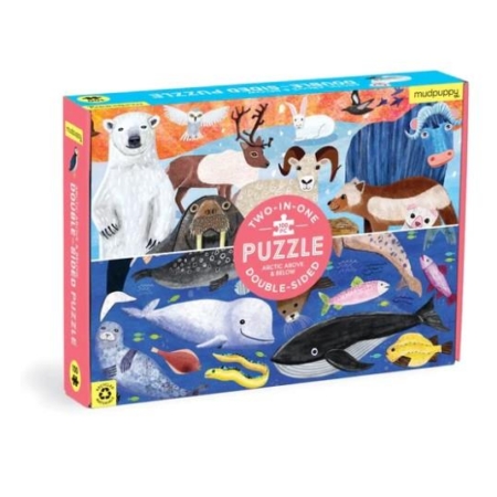 100Pc Double-Sided Puzzle Arctic Above & Beyond