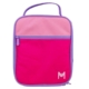 MontiiCo Insulated Large Lunch Bag and Ice Pack Colour Block Pink
