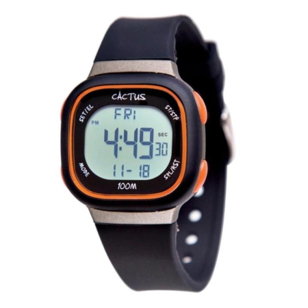 Cactus Ace Kids Digital Watch - Black