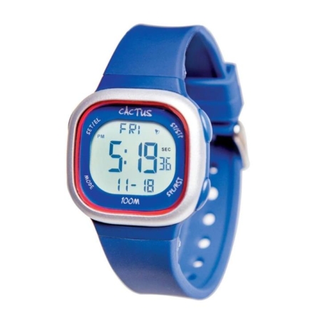 Cactus Ace Kids Digital Watch - Blue