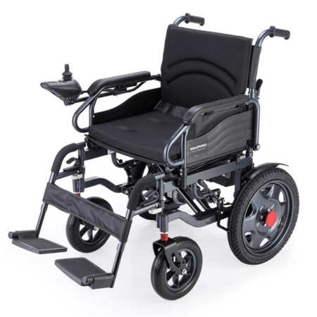 EQUIPMED Electric Folding Wheelchair