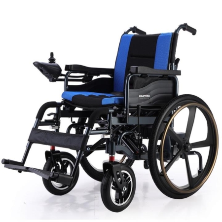 EQUIPMED Electric Wheelchair Folding