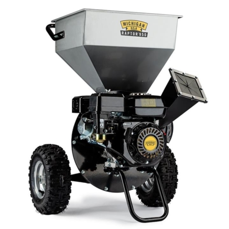 MICHIGAN 6HP 212cc Petrol Commercial Wood Chipper Shredder