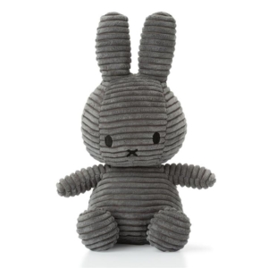 Miffy Sitting Corduroy Grey (50cm)