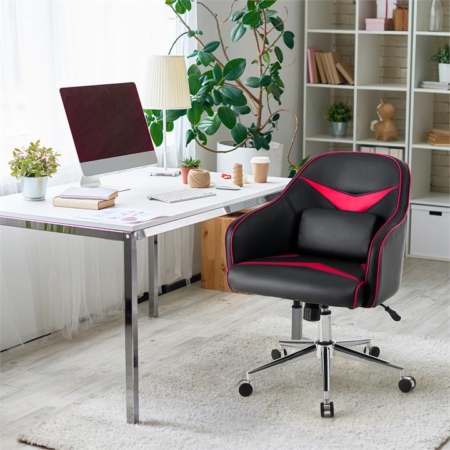 low backed office chair