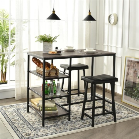 bar stool set of 3