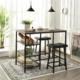 bar stool set of 3