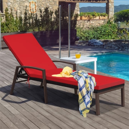 costway sun lounger