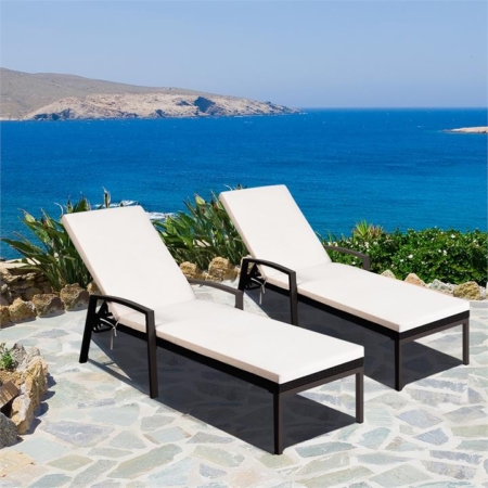 costway sun lounger