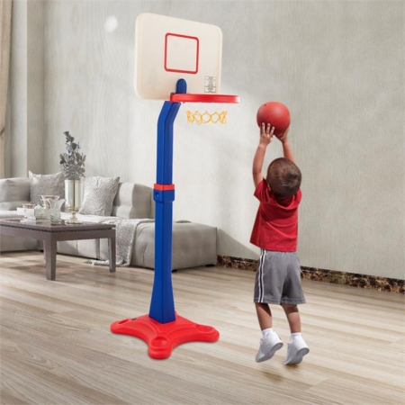 Basketball hoop playset