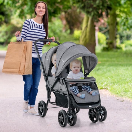 double baby stroller