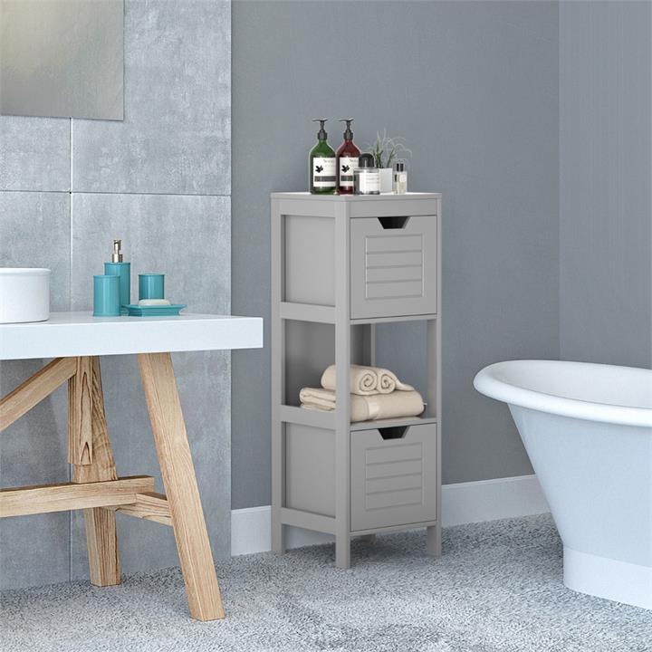 bathroom floor cabinets