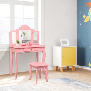 Children's vanity table set