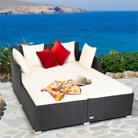 rattan daybed