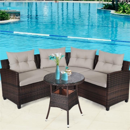 rattan furniture set