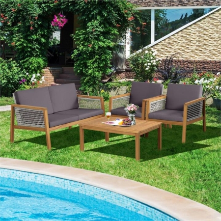 4-piece patio furniture set