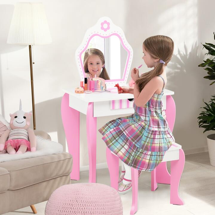 kids dressing table set