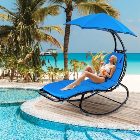 costway sun lounger