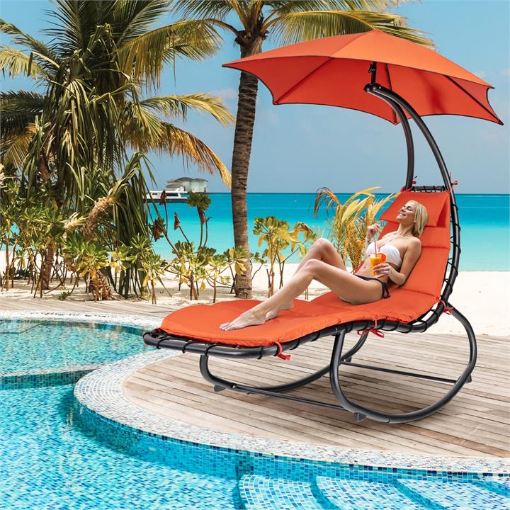 costway sun lounger