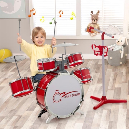 toddler's drum set