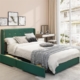 full/queen size bed frame with high headboard