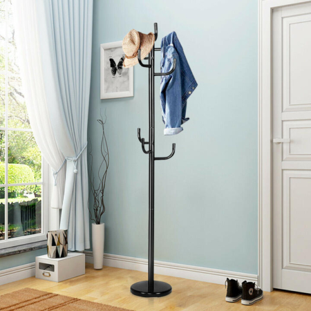 metal coat rack