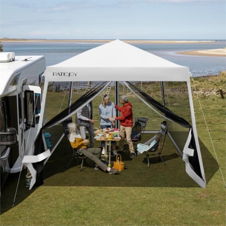 Outdoor instant pop-up canopy