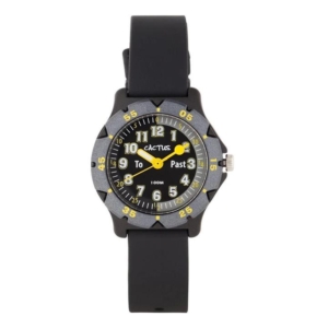 Cactus Hero Waterproof Time Teacher Watch - Black