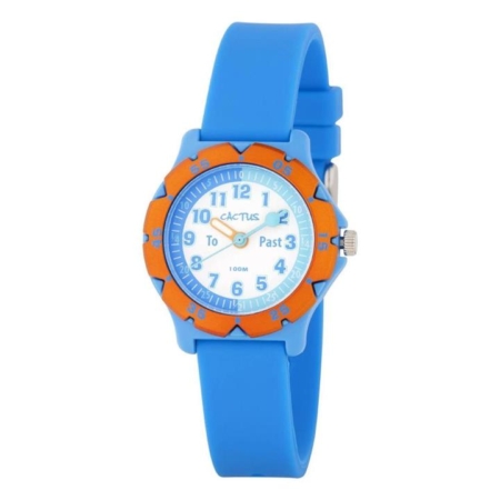 Cactus Hero Waterproof Time Teacher Watch - Blue