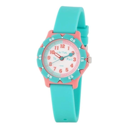 Cactus Hero Waterproof Time Teacher Watch - Teal