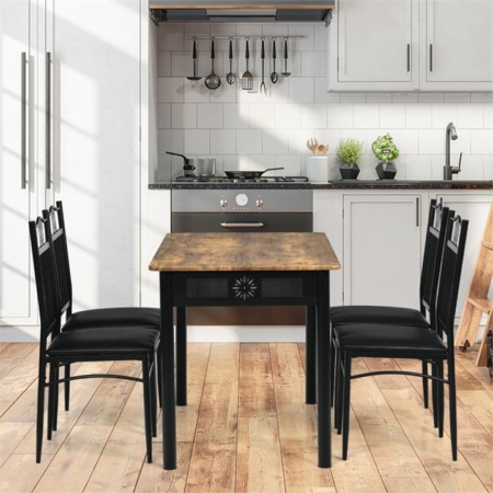 5 pieces dining table set