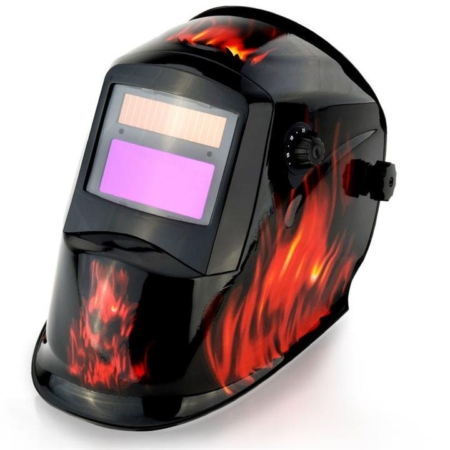 ROSSI Solar Flame Job Auto Darkening Welding Helmet Mask MIG/ARC/TIG Welder Machine