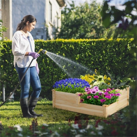 3-tier raised garden bed