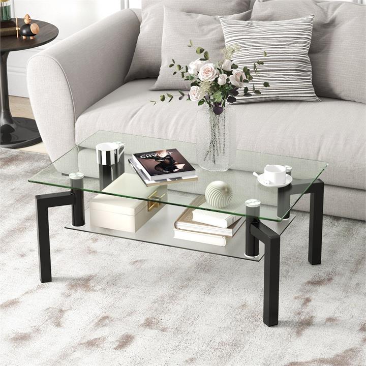 2-tier coffee table