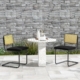 2 set of rattan dining chair