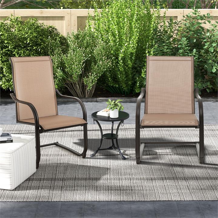 patio spring dining chairs