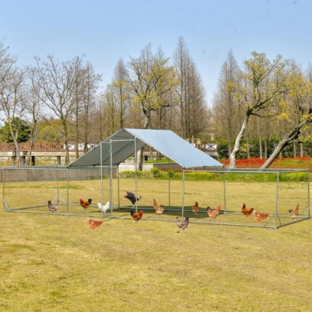 steel chicken coop