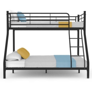 KINGSTON SLUMBER Metal Single over Double Bunk Bed Frame