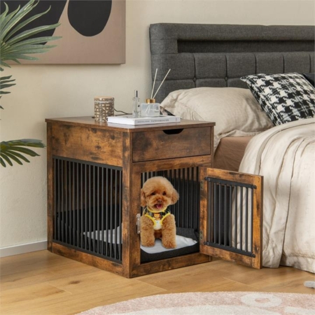 furniture dog crate